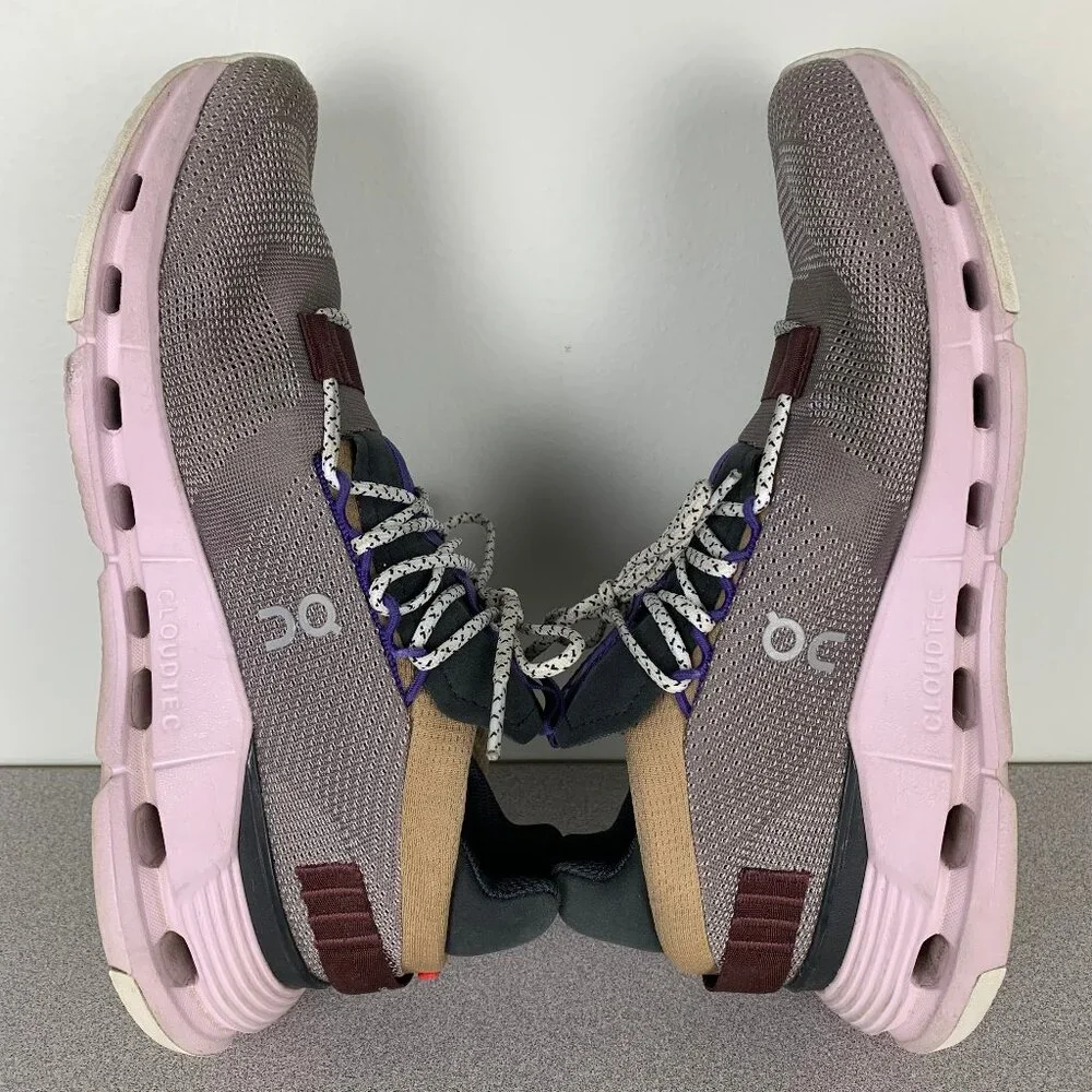 On Running Women’s Sneakers in Pink, Purple, Brown and Black - Picture 4 of 13